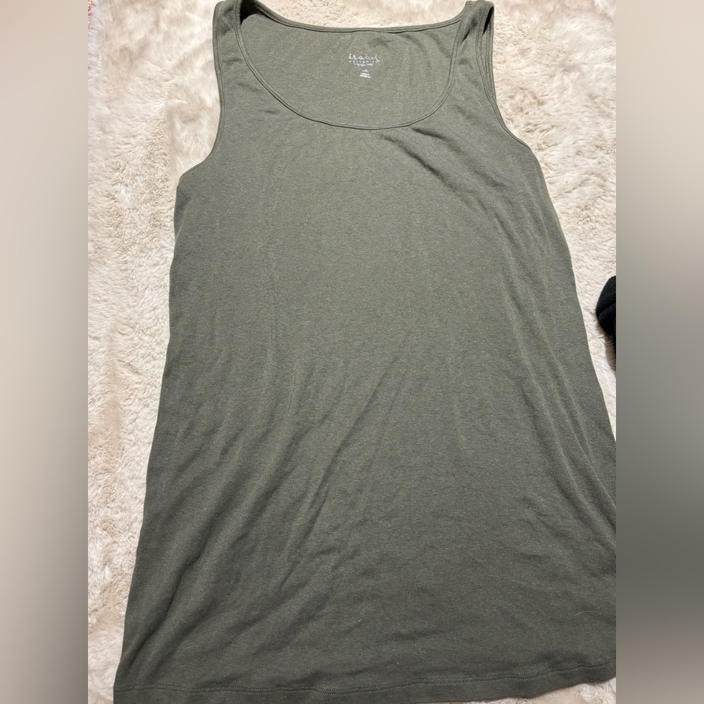 Isabel Maternity by Ingrid & Isabel Sage Tank Top